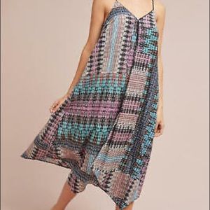 Anthro Akemi+Kin Riviera Tassel Midi Dress